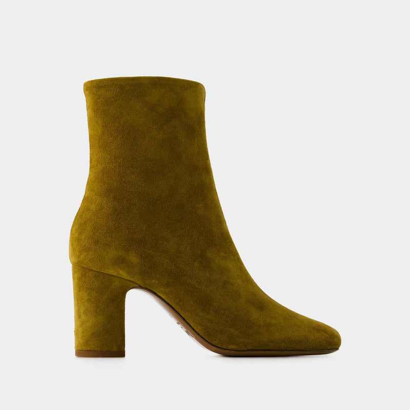 Celeste Ankle Boots - Rouje - Leather - Khaki