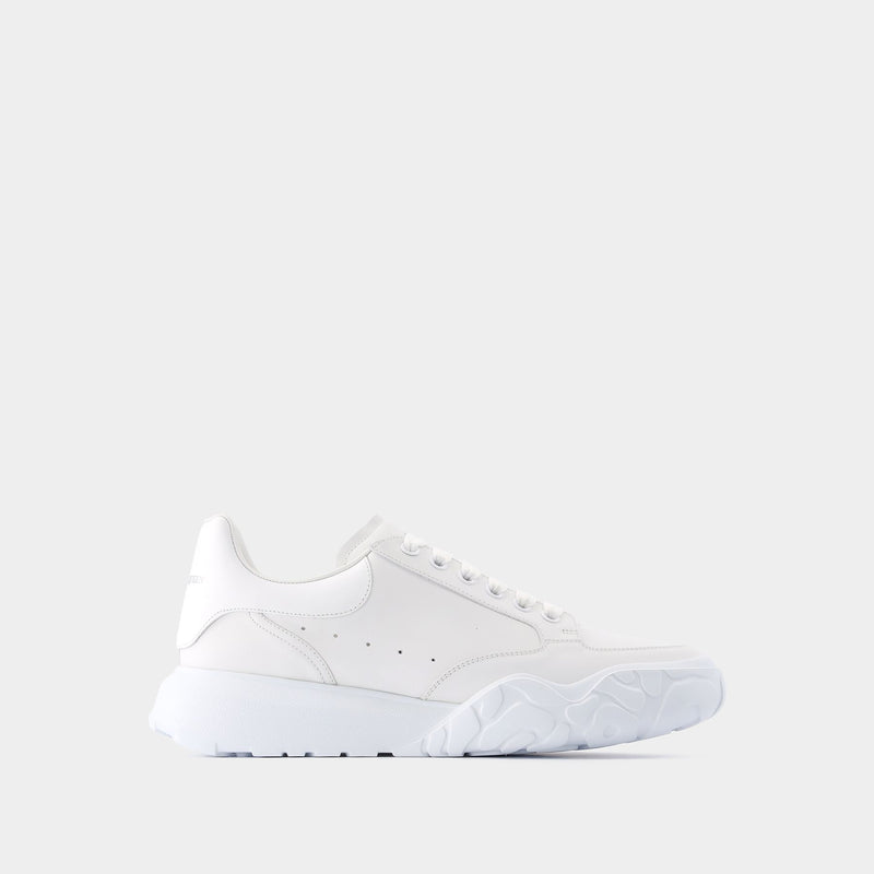 Court Sneakers - Alexander Mcqueen - White - Leather