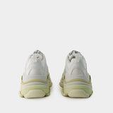 Triple S Sneakers - Balenciaga - Leather Free - White