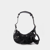 Le Cagole Bag XS in Black Leather