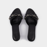 Cagole Sandal M50   in Black Leather