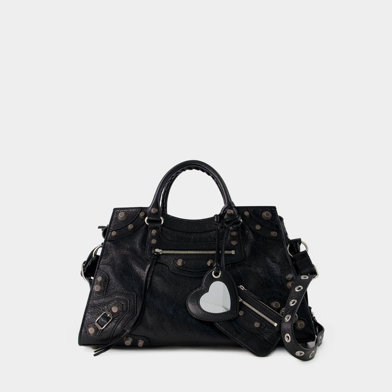 Neo Cagole City Bag - Balenciaga - Leather - Black