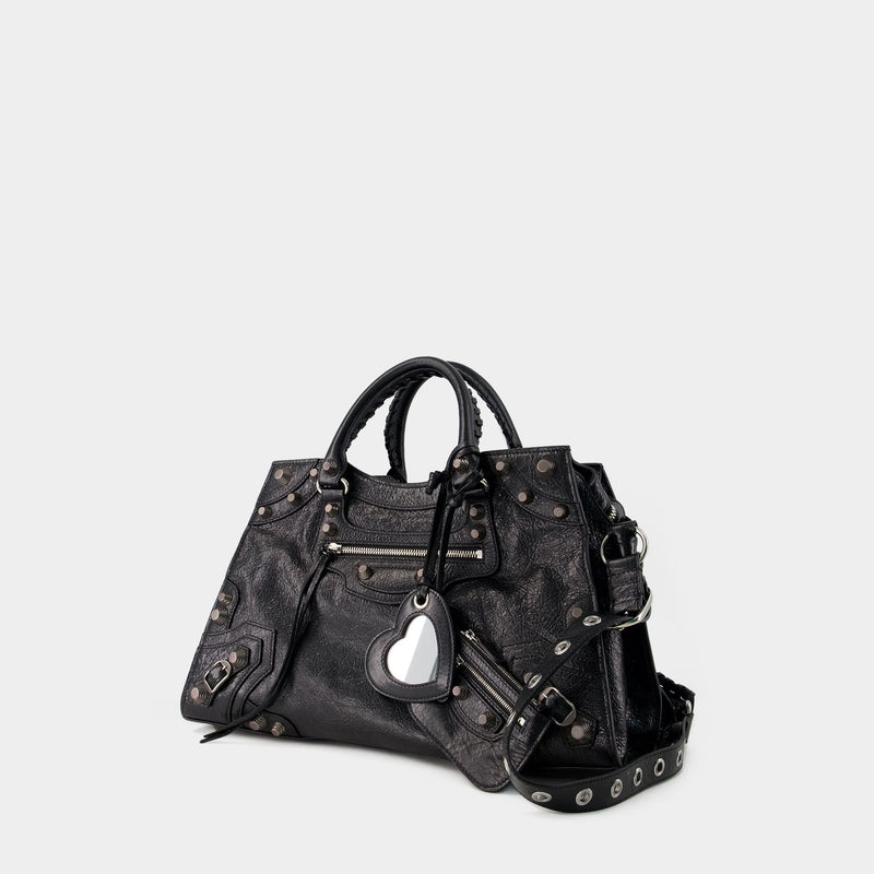 Neo Cagole City Bag - Balenciaga - Leather - Black