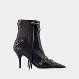 Cagole H90 Ankle Boots - Balenciaga - Leather - Black