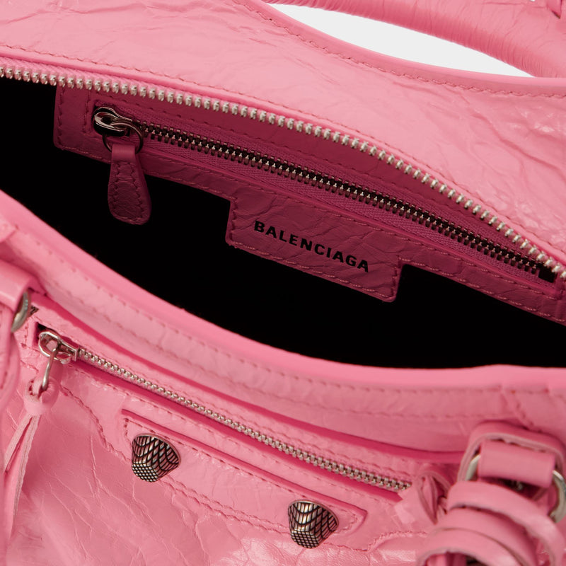 Neo Cagole Xs Crossbody - Balenciaga -  Soft Pink - Leather