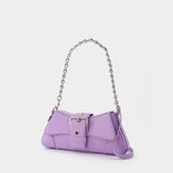 Lindsay Bag in lilac leather