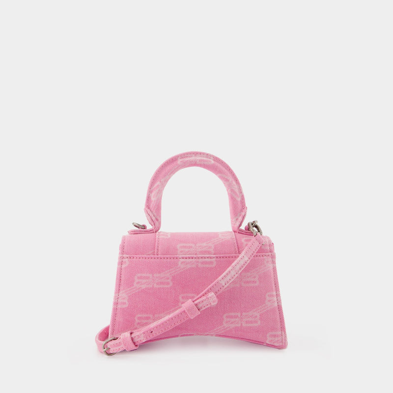 Balenciaga Pink Hourglass Xs Bag