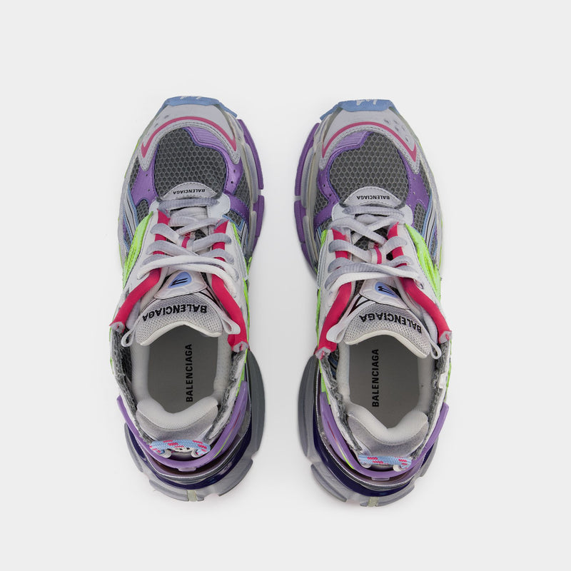 Runner Sneakers - Balenciaga - Mesh - Multi