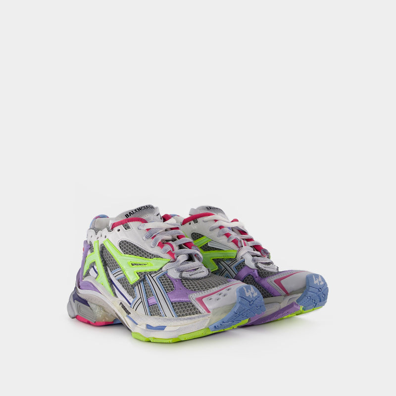 Runner Sneakers - Balenciaga - Mesh - Multi