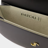 Le Patou Crossbody - Patou - Leather - Black/White