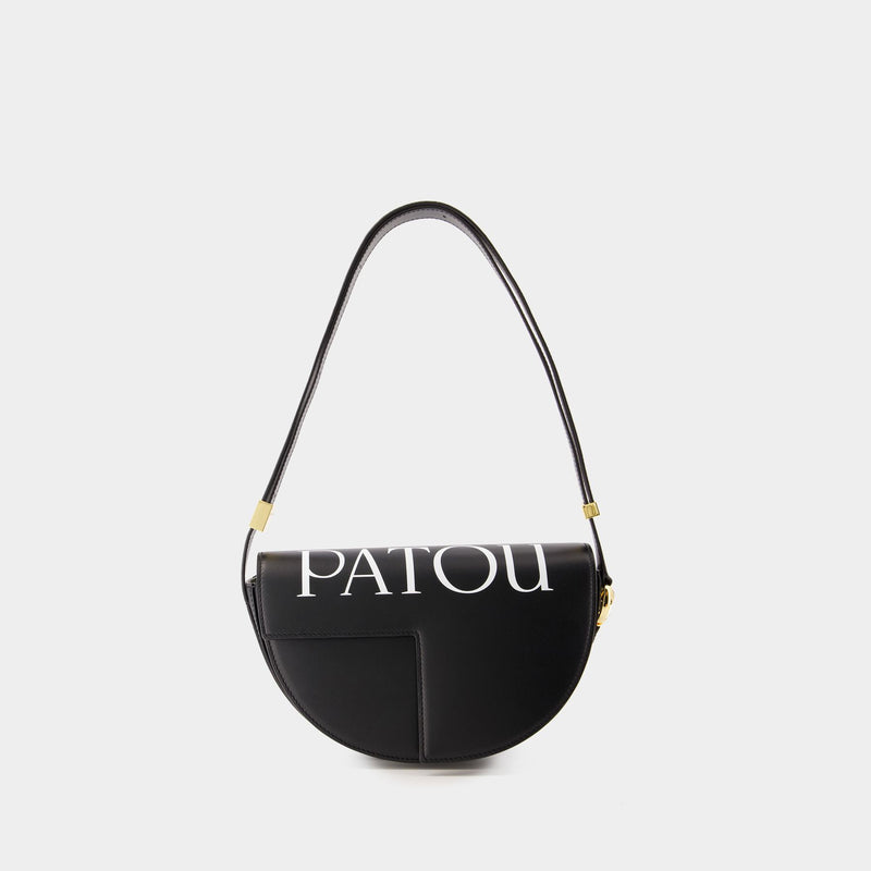 Le Patou Crossbody - Patou - Leather - Black/White