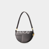 Le Patou Crossbody - Patou - Leather - Black/White