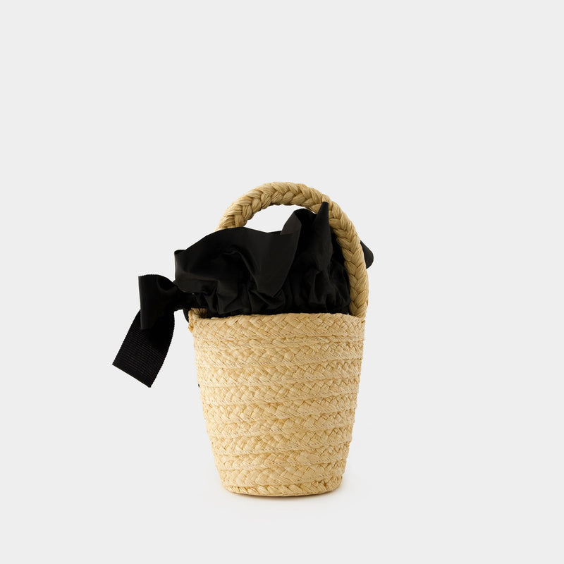 Bucket Bag - PATOU - Raffia - Vanilla