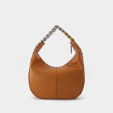 Frayme Hobo Small in beige synthetic leather