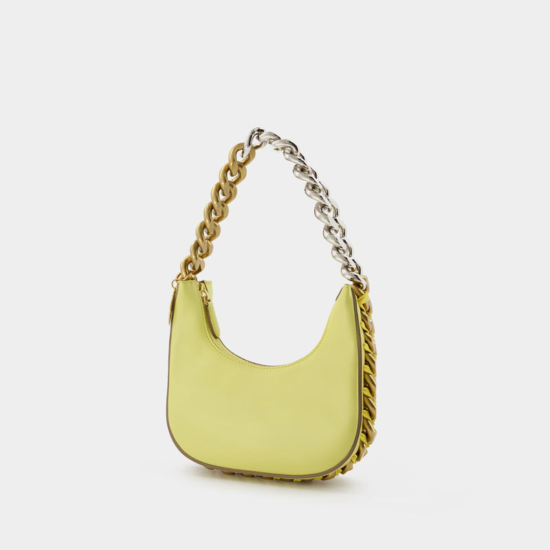 Frame Mini Hobo Bag - Stella Mccartney -  Banane - Leather Vegan