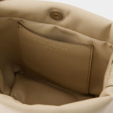 Puffy Alter Mat Bucket Bag - Stella McCartney - Vegan Leather - Beige