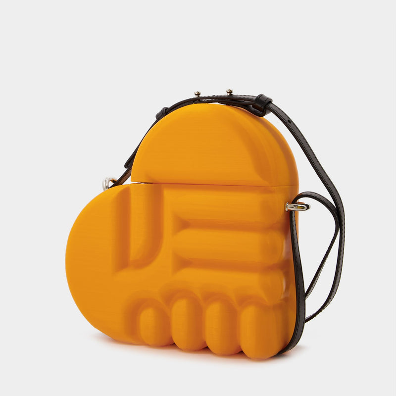 3D PRINTED PICNIC BAG Orange Nylon