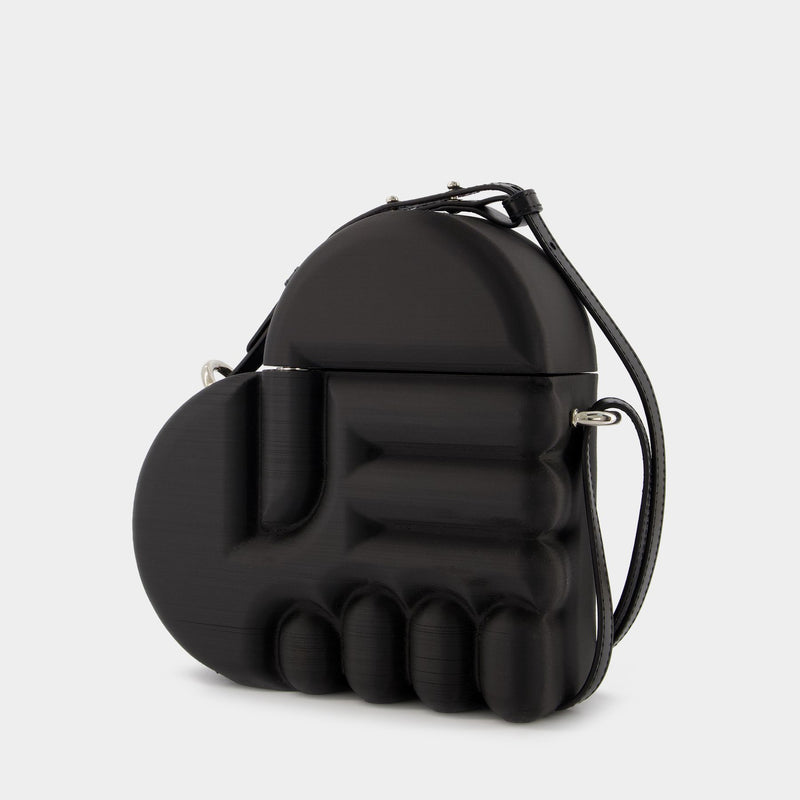 3D PRINTED PICNIC BAG Black Nylon