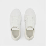 Oversized Sneakers - Alexander Mcqueen - White - Leather