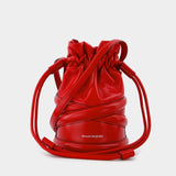 Soft Curve Bag in Red Leather