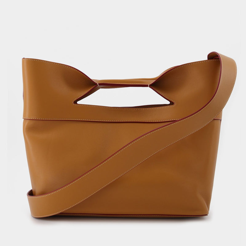 The Bow Small Bag in Brown Leather