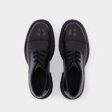 Loafers in Black Leather