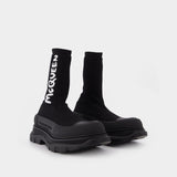 Sock Boots in Black