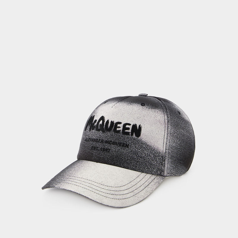 Silhouette Hat - Alexander McQueen - Black
