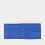 Billfold Wallet - Alexander Mcqueen - Black - Leather