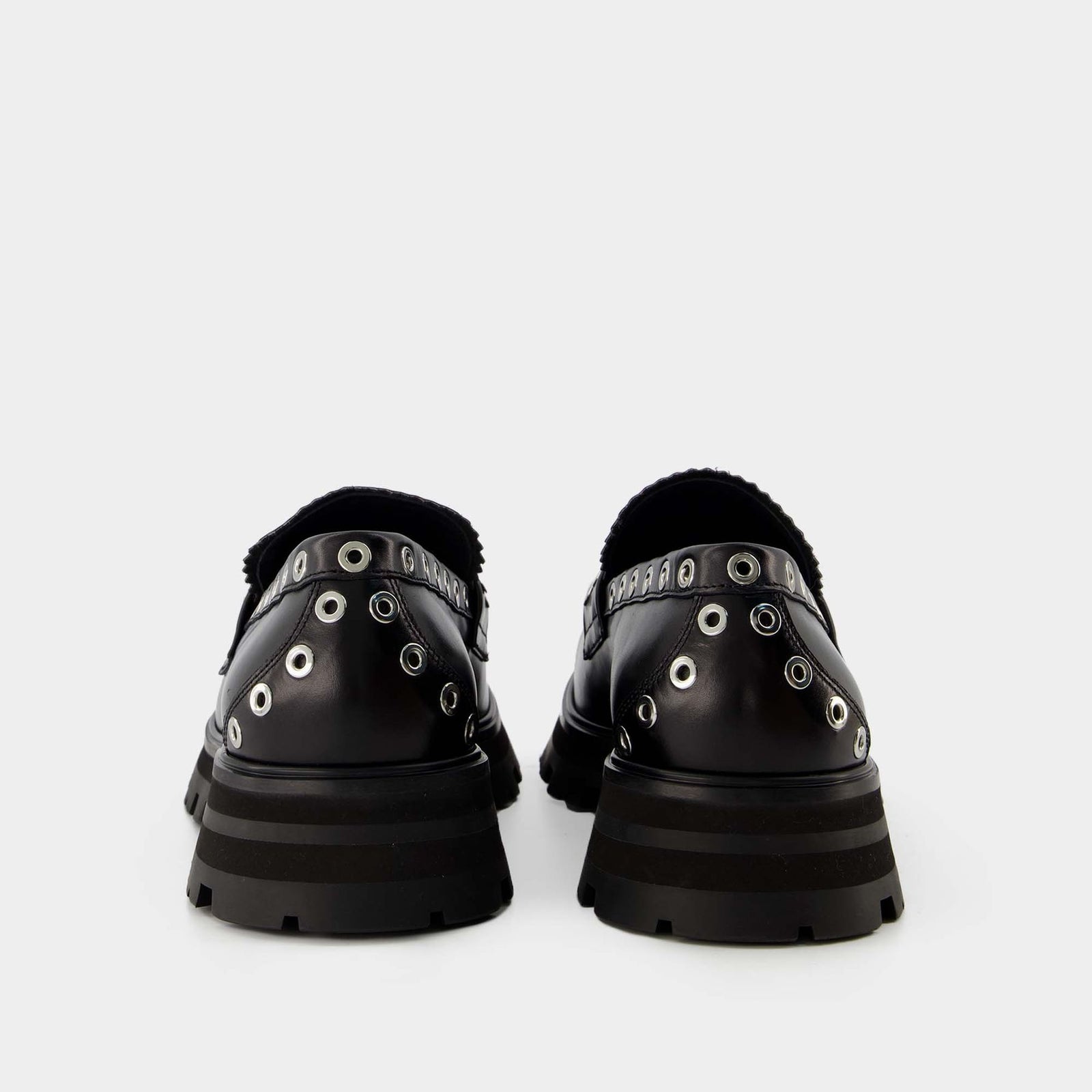 Alexander McQueen Wander レザーローファー Women's Wander Loafer in Black | Alexander McQueen US