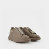 Oversized  Sneakers - Alexander Mcqueen - Pewter - Leather