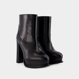 Ankle Boots - Alexander McQueen - Leather - Black