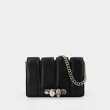 The Slash Hobo Bag - Alexander Mcqueen - Black - Leather