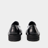 Oversized Loafers - Alexander Mcqueen -  Black - Leather