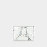 Skull Card Holder - Alexander McQueen - Silver