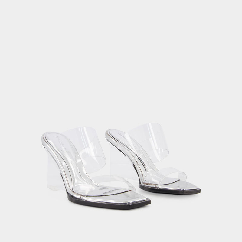 Sandals - Alexander Mcqueen - Clear - Leather