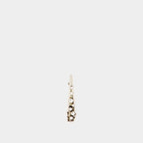 Pave Faceted Earrings - Alexander McQueen - Silver tone