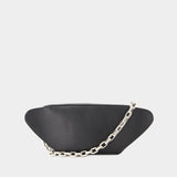 Biker Bumbag - Alexander McQueen - Leather - Black