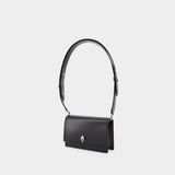 Small Skull Crossbody - Alexander McQueen - Leather - Black