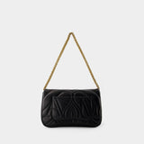 The Seal Crossbody Bag - Alexander McQueen - Leather - Black