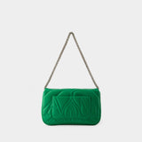 The Seal Crossbody Bag - Alexander McQueen - Leather - Green