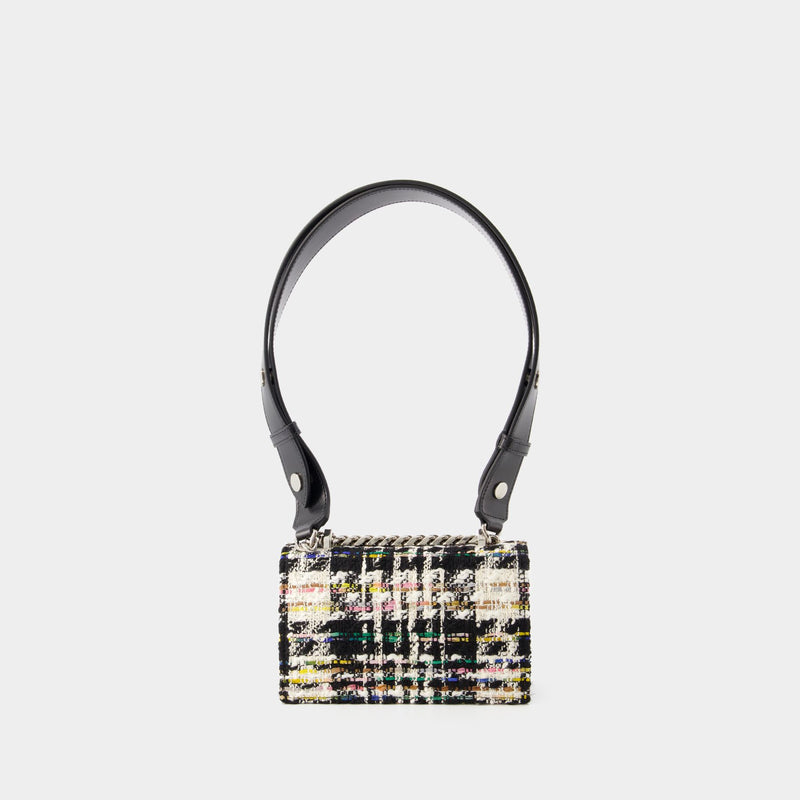 Jewell Satchel Mini Bag - Alexander McQueen - Tweed - Multi