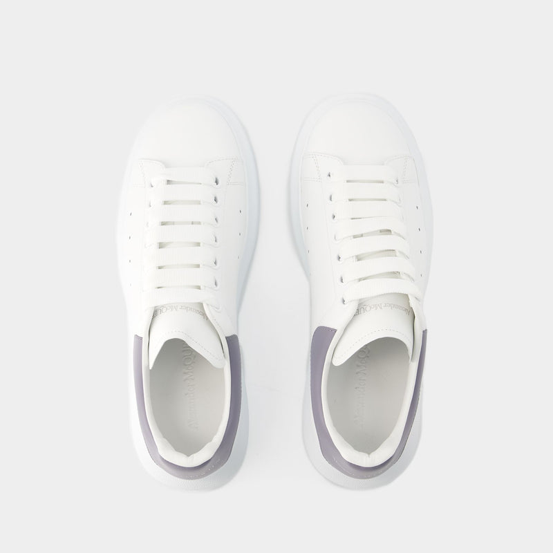 Mcqueen Oversized Sneakers Alexander Mcqueen Sneaker All White