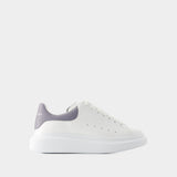 Oversized Sneakers - Alexander Mcqueen - Leather - White/Grey