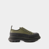 Tread Slick Sneakers - Alexander Mcqueen - Canvas - Khaki