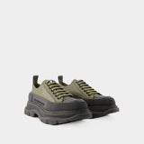 Tread Slick Sneakers - Alexander Mcqueen - Canvas - Khaki