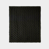 Biker Scarf - Alexander Mcqueen - Cotton - Black/Khaki