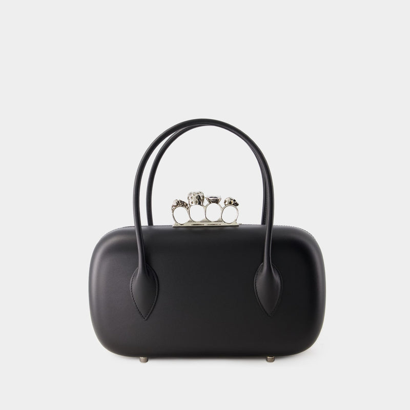 The Reverse Clutch - Alexander Mcqueen - Leather - Black