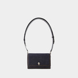 Small Skull Crossbody - Alexander Mcqueen - Leather - Black