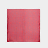 Skull Scarf - Alexander Mcqueen - Silk - Red